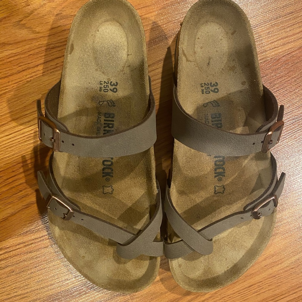Brand new never worn Birkenstock sandals